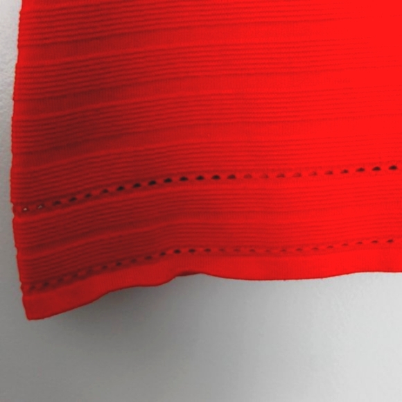 Little Girls Orange Guess Dress - Picture 4 of 9